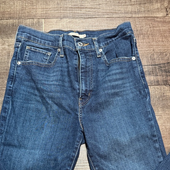 Levi's “Rare Red Tag”Dark Blue Ankle Jeans - Picture 3 of 15